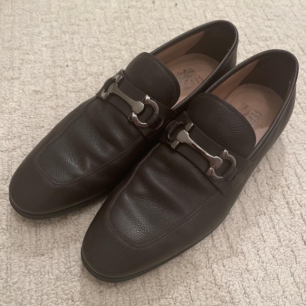 Dark Brown Ferragamo Loafer